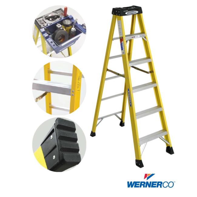 FIBERGLASS STEP LADDERS TYPE 1A